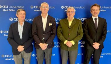 Encuentro institucional: Col.legi de Censors de Comptes de Catalunya y CEU Universitat Abat Oliba