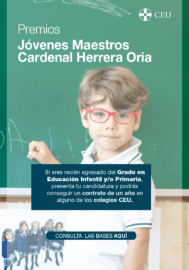 Convocados los Premios «Cardenal Herrera Oria – Jóvenes Maestros»: una apuesta por la vocación educativa CEU