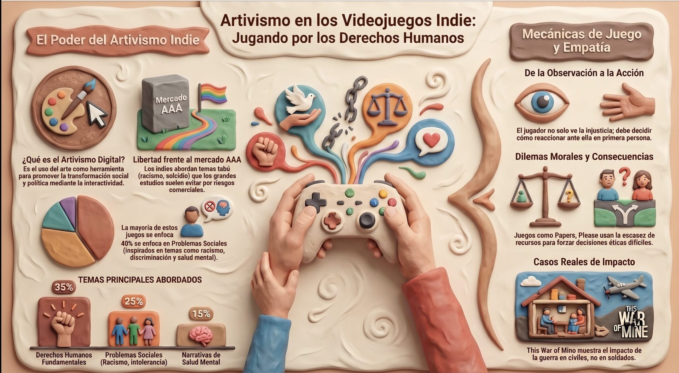 Vidal-Mestre, M., & Freire-Sánchez, A. (2026). Artivism and Human Rights visibility through ludonarrative and immersive mechanics in indie video games. Rotura – Revista De Comunicação, Cultura E Artes, 6(1). https://doi.org/10.34623/2184-8661.2026.v6i1.510