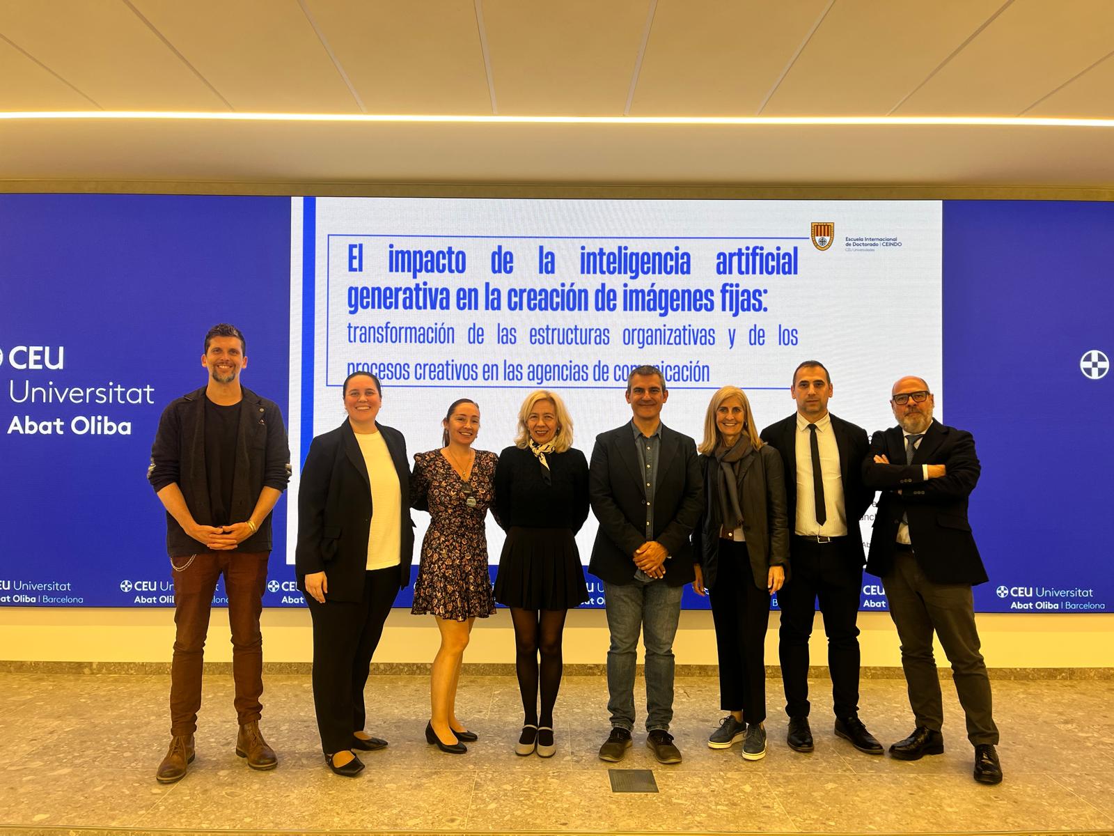 Tribunal de la tesis del profesor y fotógrafo David Barra