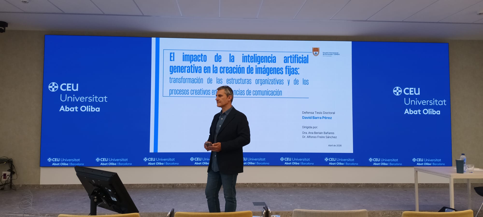 David Barra lee su tesis doctoral sobre el impacto de la IAGen en la fotografía publicitaria