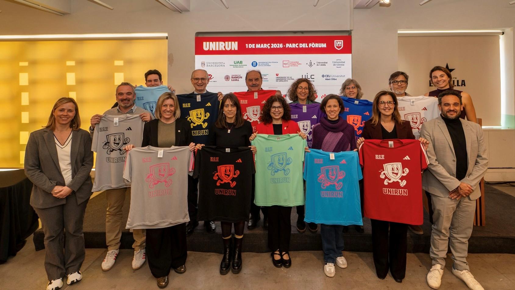 Presentada la UNIRUN 2026, la cursa de les universitats catalanes